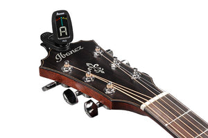 Ibanez PU3 Clip-On Tuner for Guitar, Bass & other Instruments Automatic Power On