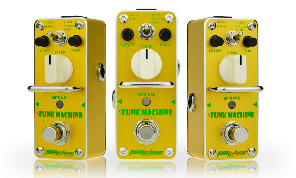 Tom'sline AFK-3 FUNK MACHINE Digital Auto Wah Mini Guitar Effects Peda – Tegeler Music