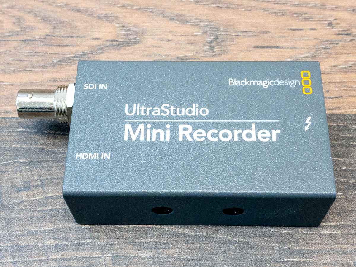 テレビ Blackmagic Mini Recorder HDMI/SDI Used Blackmagic UltraStudio Mini Recorder HDMI/SDI Interface w