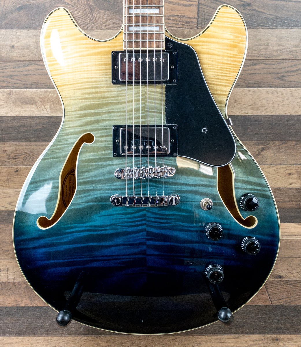 Ibanez AS73FM-TIF Semi-Hollowbody Electric Guitar TIF-Transparent