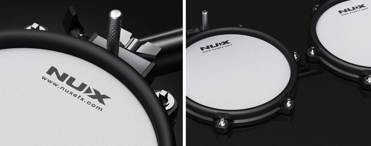NU-X DM-210 Electronic Drum Kit System w/ All Mesh Snare & Tom