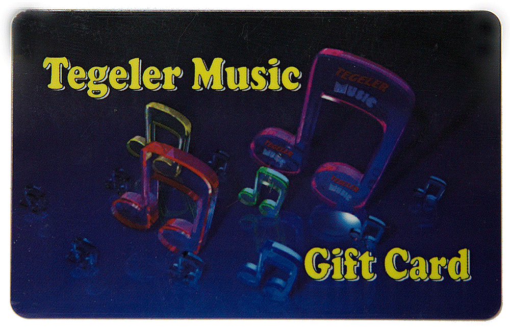 Tegeler Music Gift Card