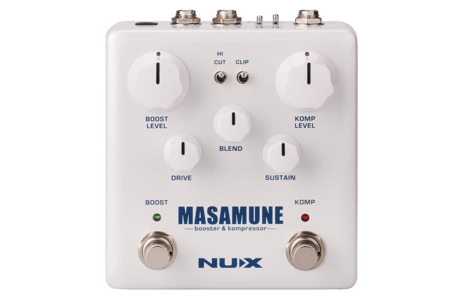 NUX NBK-5 Masamune Booster & Kompressor (Compressor) Dual Switch Effec – Tegeler Music
