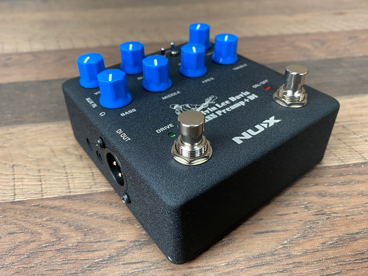 【即納お得】★NUX NBP-5 Melvin Lee Davis Bass Preamp + DI プリアンプ/DIボックス/IRローダー/オーディオインターフェース★新品送料込 イコライザー