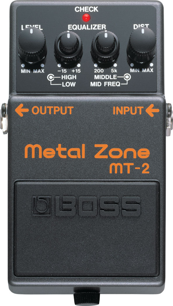 ギター Effects Bakery & BOSS MT-2 Boss MT-2 Metal Zone Distortion Guitar Effects Pedal – Tegeler Music
