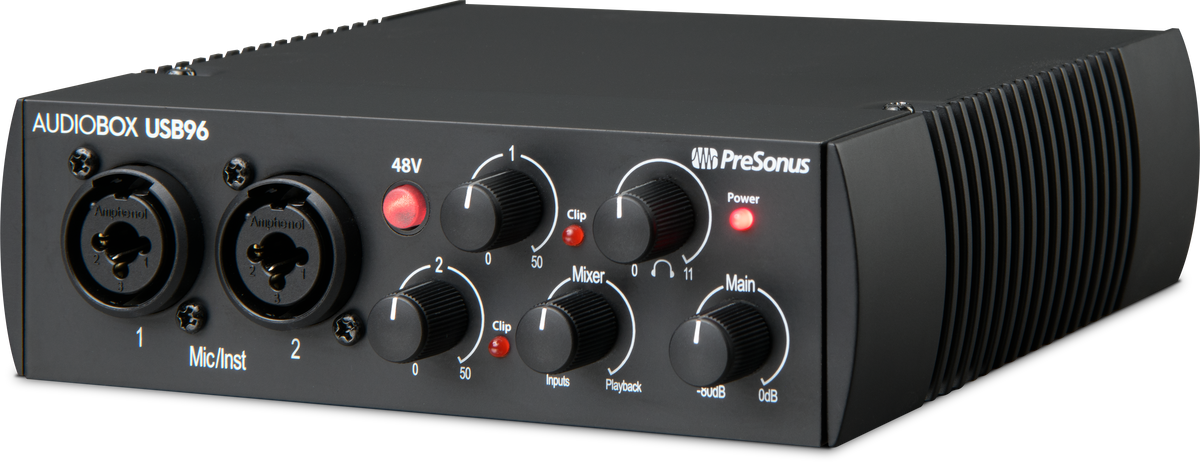 Presonus Audiobox USB 96 Podcast Audio Interface 25th
