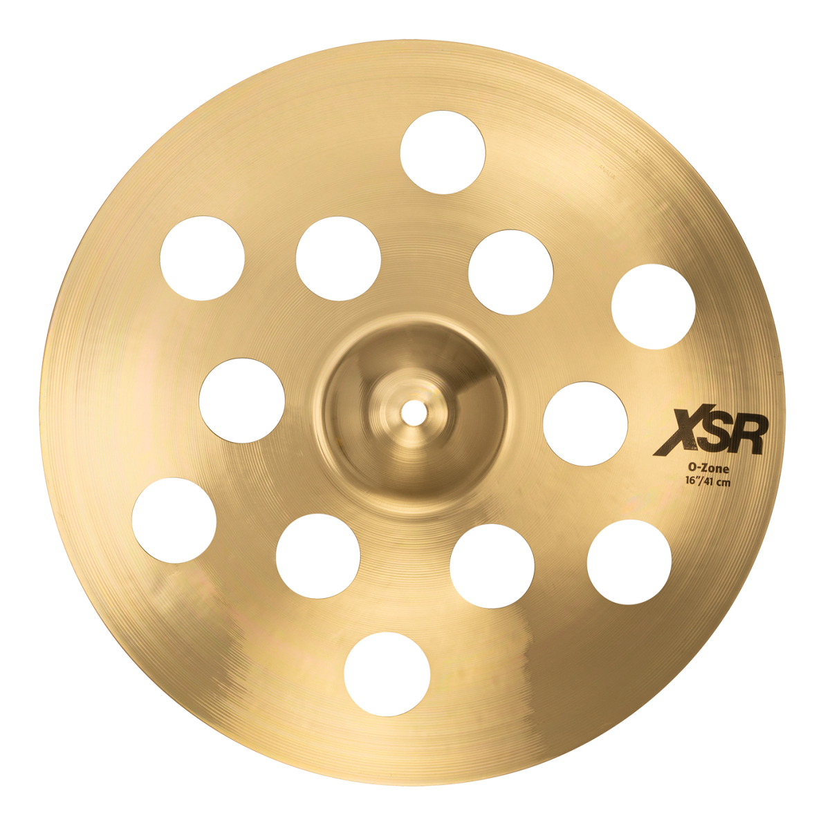 Sabian XSR 16" O-Zone Crash Cymbal XSR1600B with Brilliant Finish