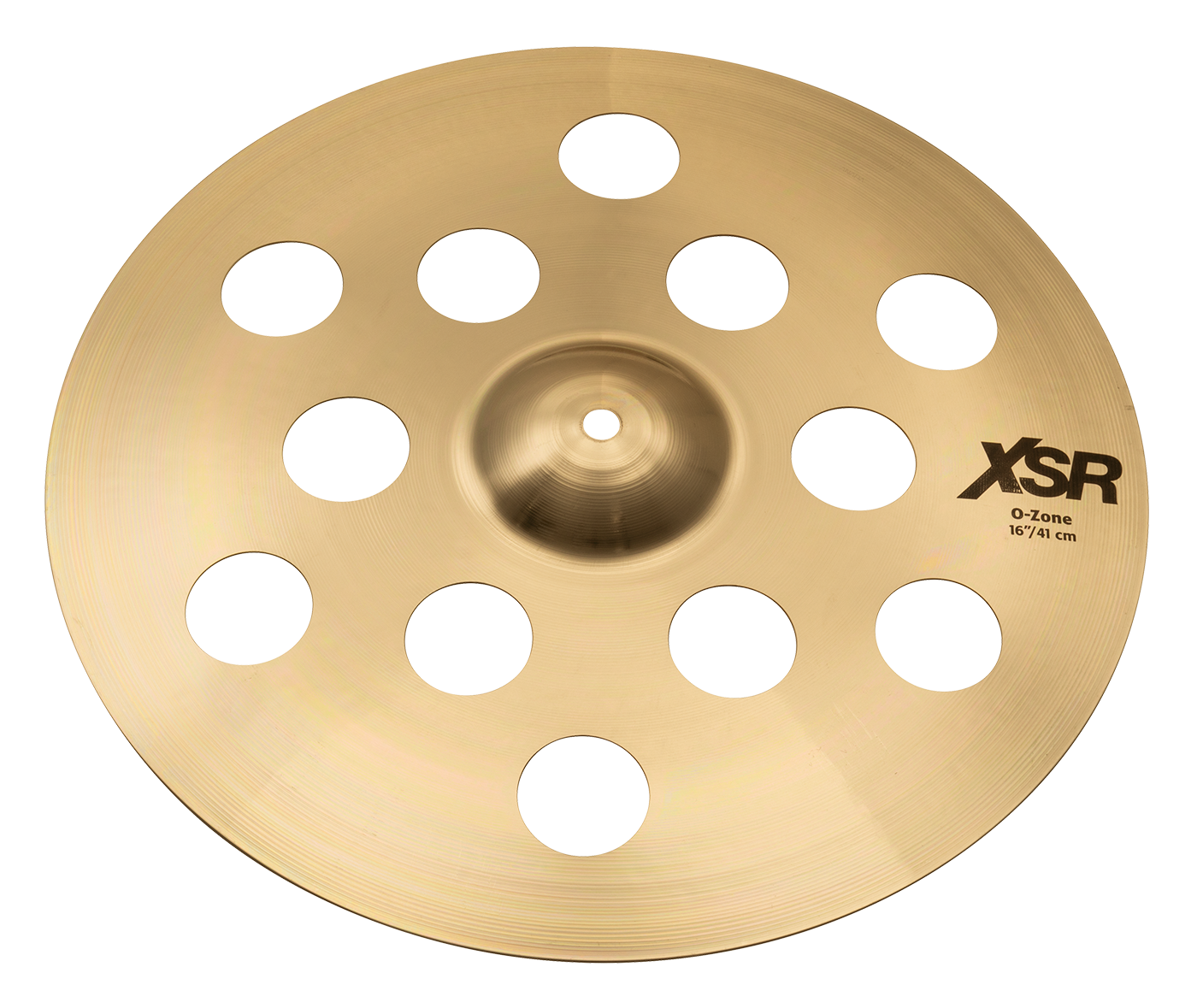 Sabian XSR 16" O-Zone Crash Cymbal XSR1600B with Brilliant Finish