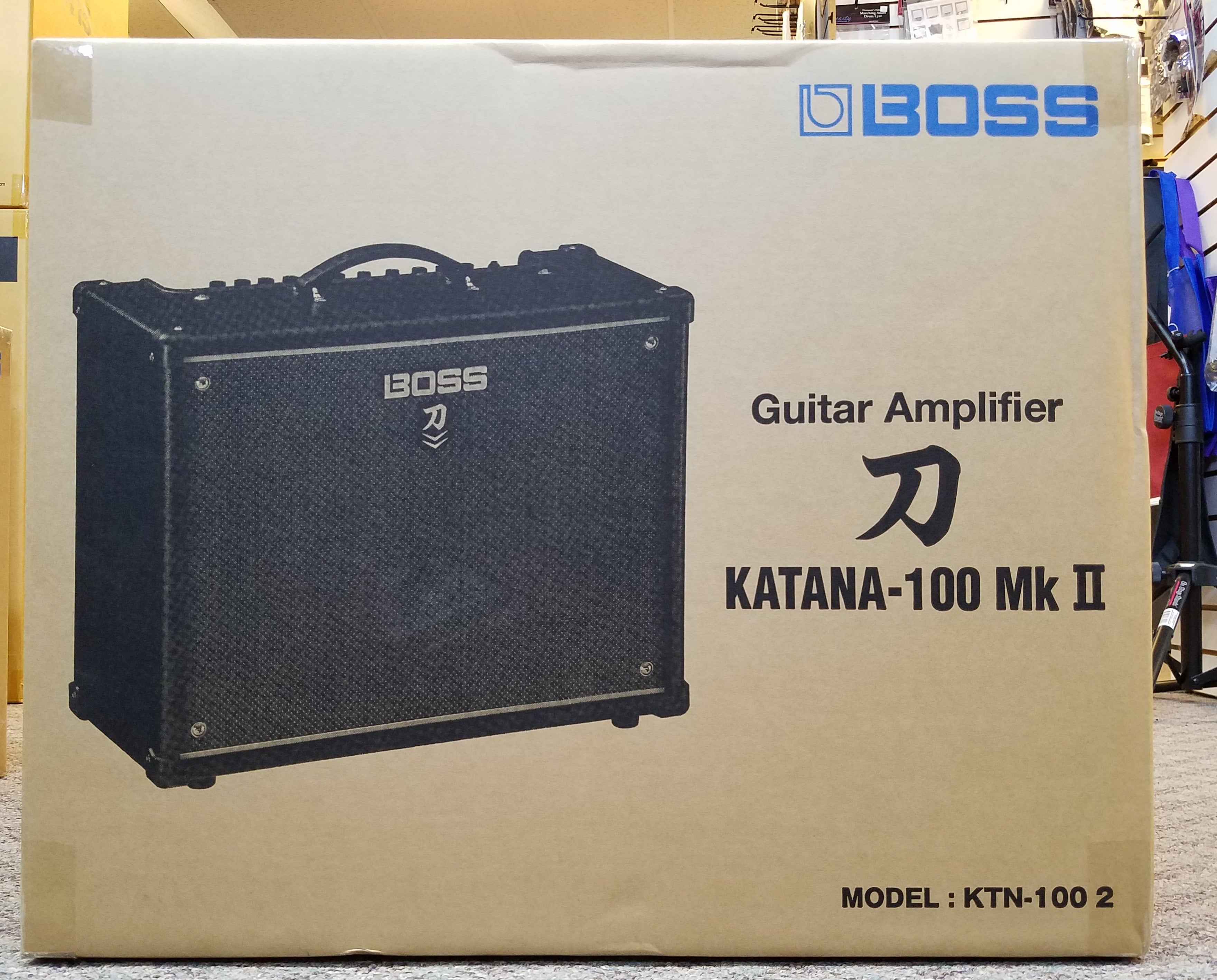 Boss Katana 100 Mk II Guitar Modeling Amplifier KTN-100 100 Watts 12" Speaker