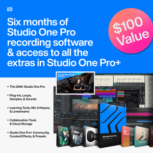 PreSonus AudioBox GO Creator Bundle Recording Package