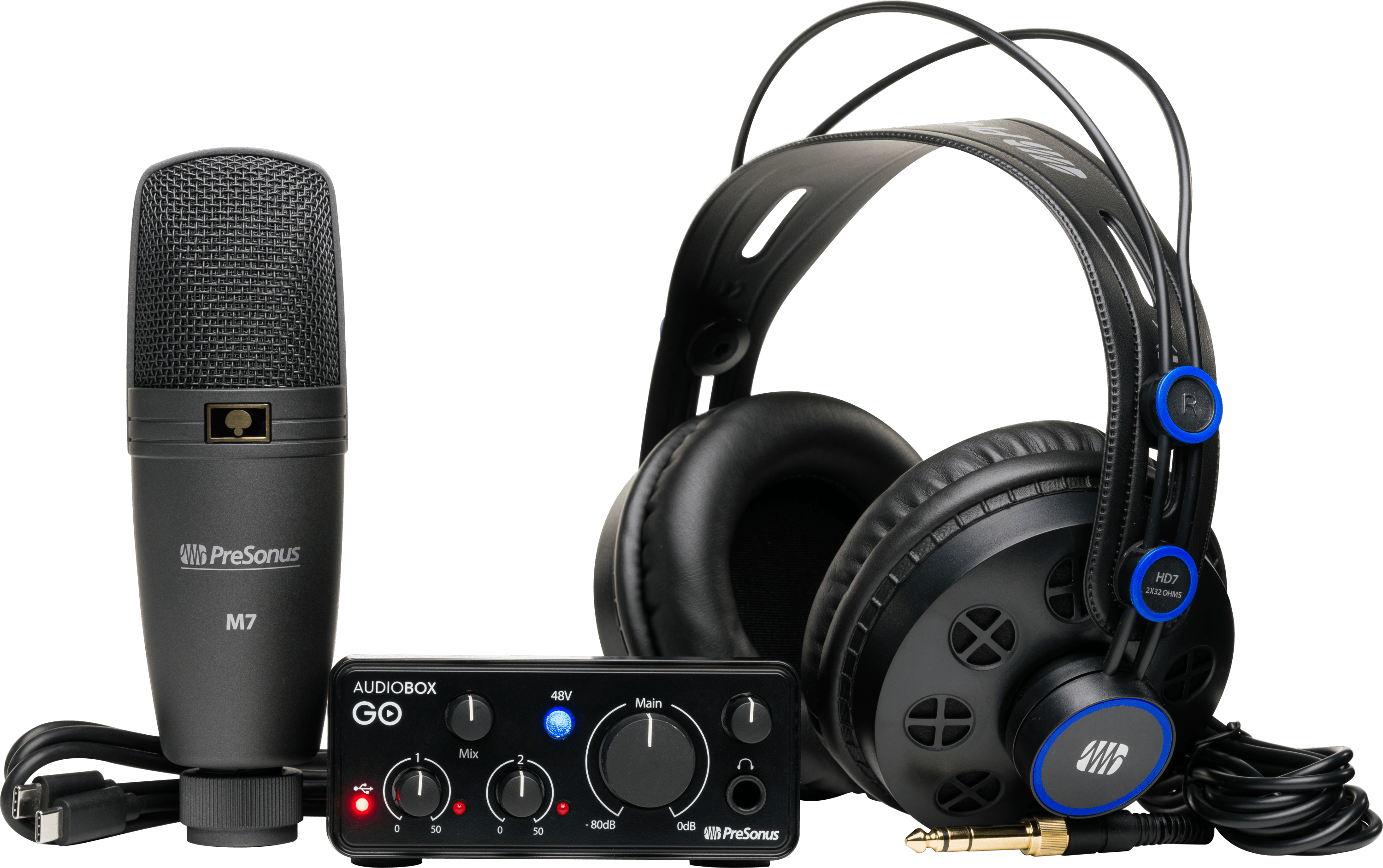PreSonus AudioBox GO Creator Bundle Recording Package