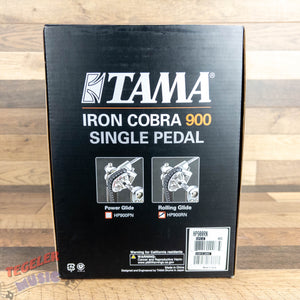 Tama HP900RN Bass Drum Pedal Iron Cobra 900 Single Pedal Rolling Glide