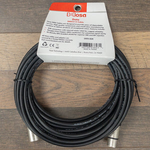 Hosa DMX-512 5 pin DMX Data Cable 25ft XLR5M - XLR5F Impedance: 110-ohm