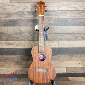 Amahi UKC-3 Mahoghany Concert Ukelele w/Bag, Stained finish, Traditional Shape