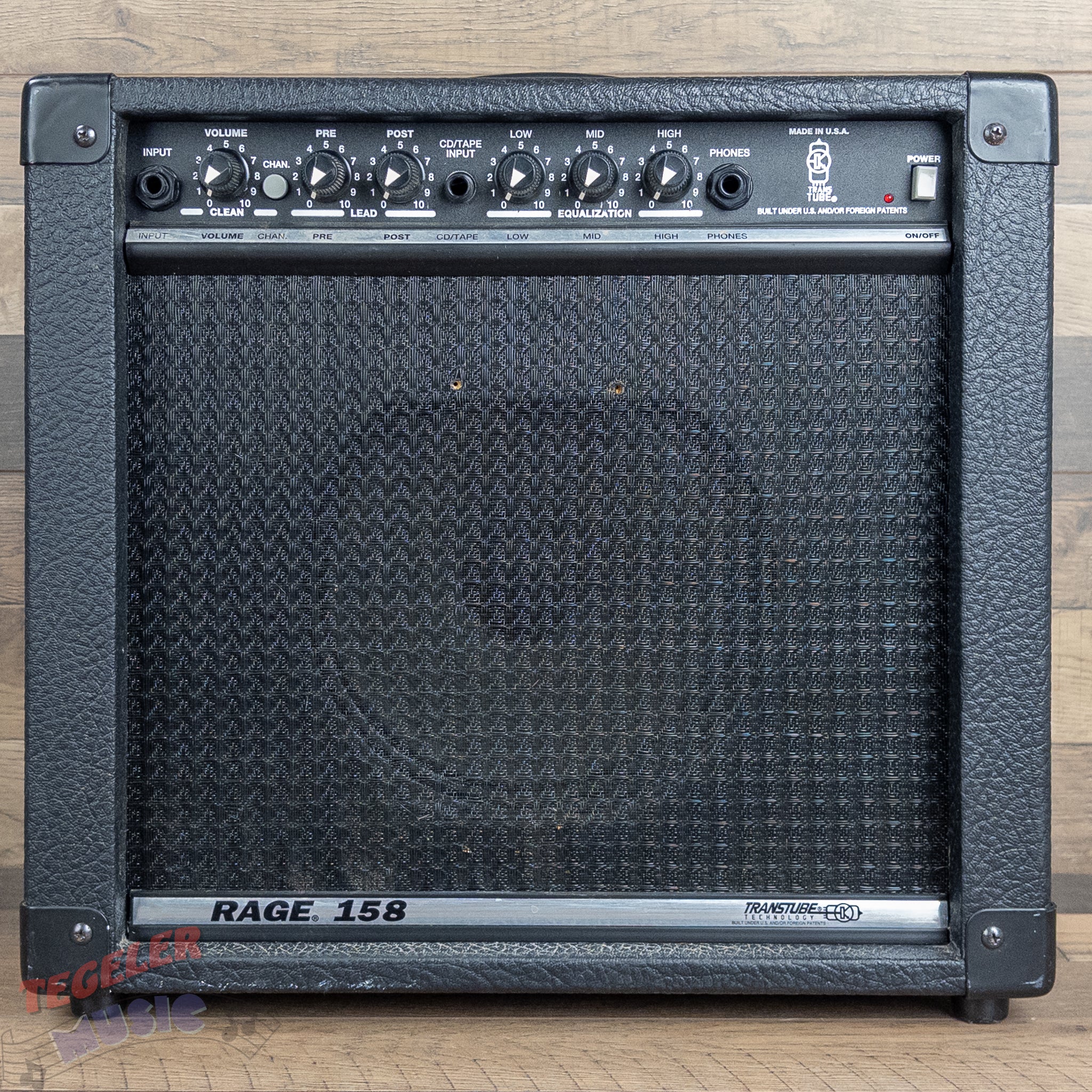 USED-Peavey Rage 158 Transtube Series Electric Guitar Combo Amp 15 Watt