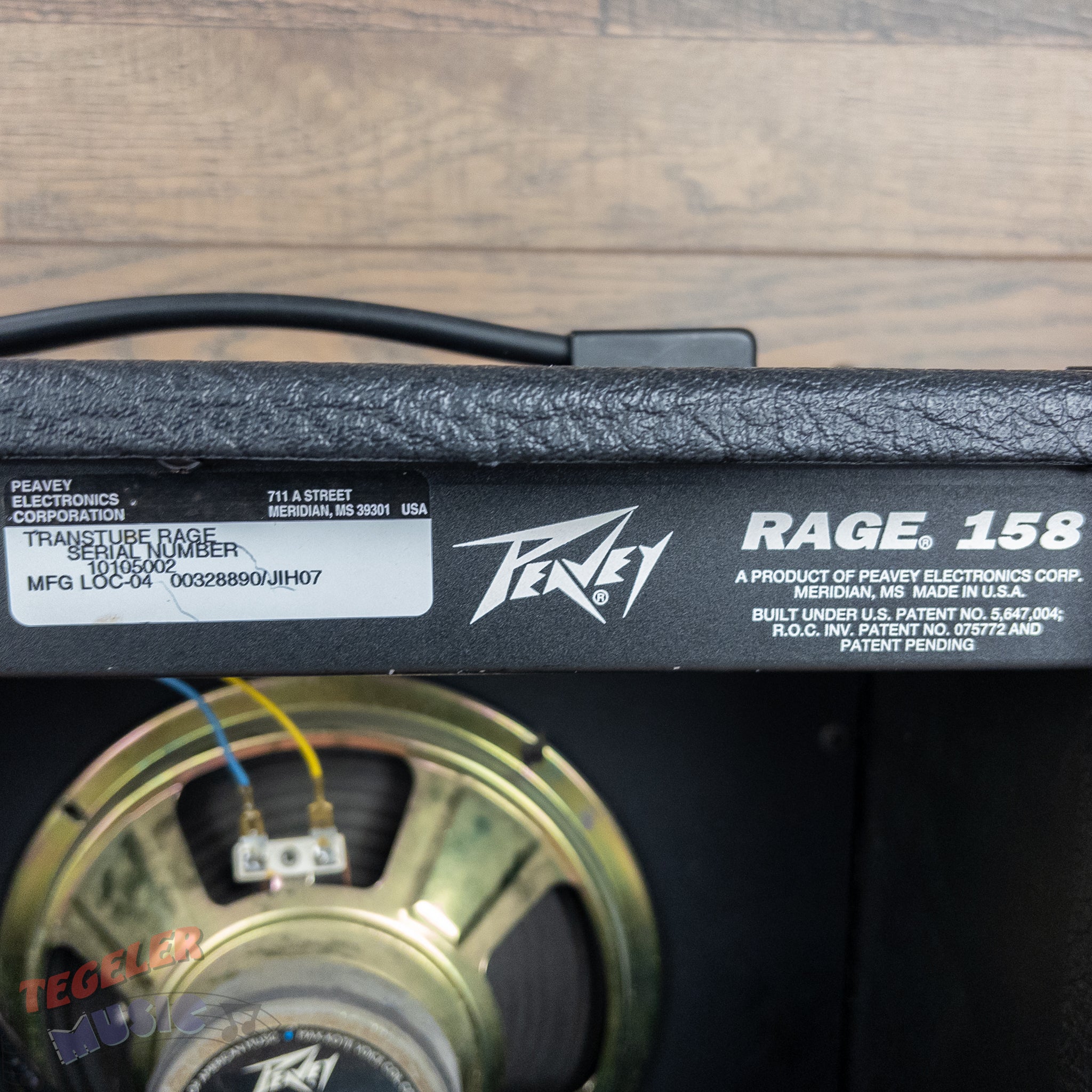 USED-Peavey Rage 158 Transtube Series Electric Guitar Combo Amp 15 Watt