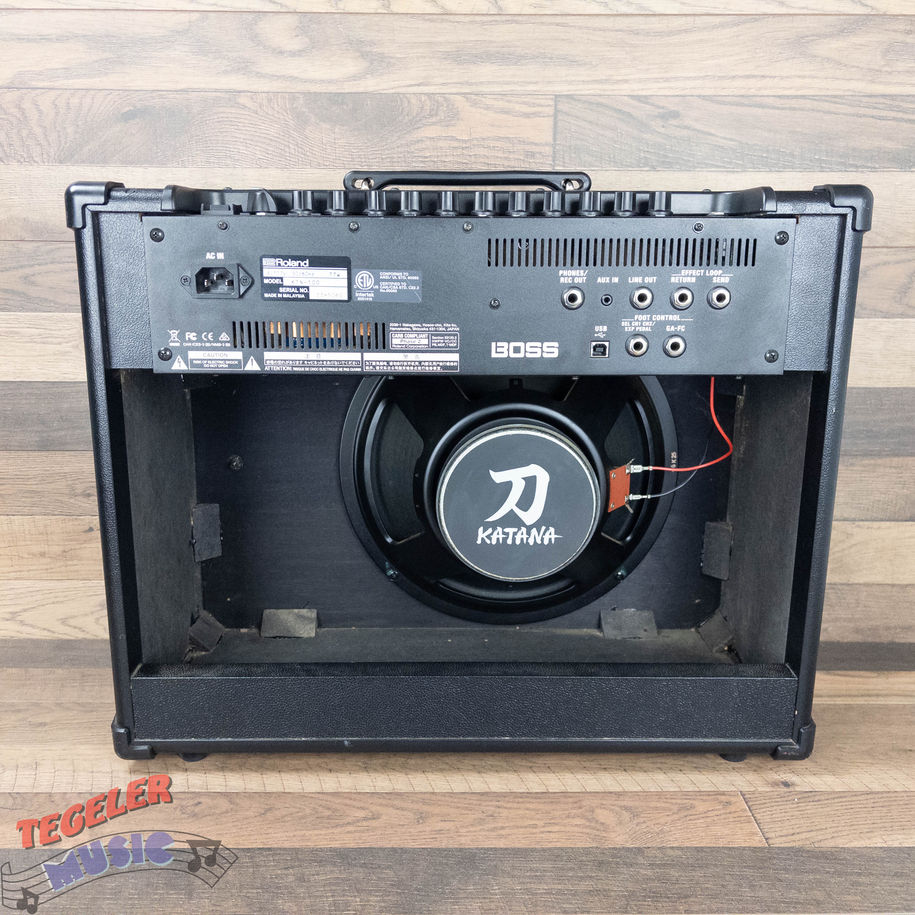 USED-Boss KTN-100, 100-Watt Katana Guitar Combo Amplifier, 12" Speaker