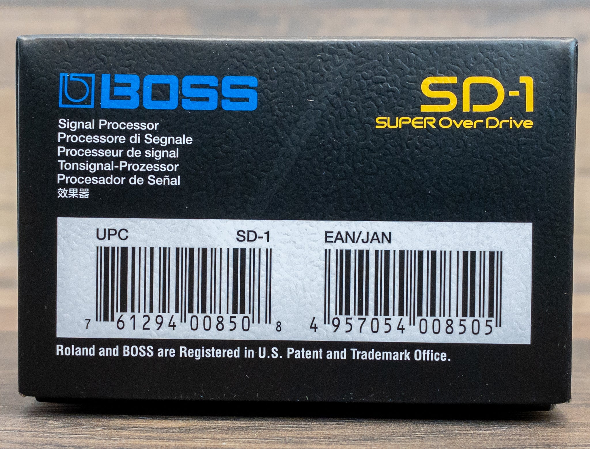 Boss SD-1 Super Over Drive Guitar Effects Pedal