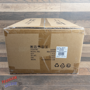 On-Stage RDLS4000 Rack Drawer 4 Space Shallow Depth Locking Powder Coated Steel