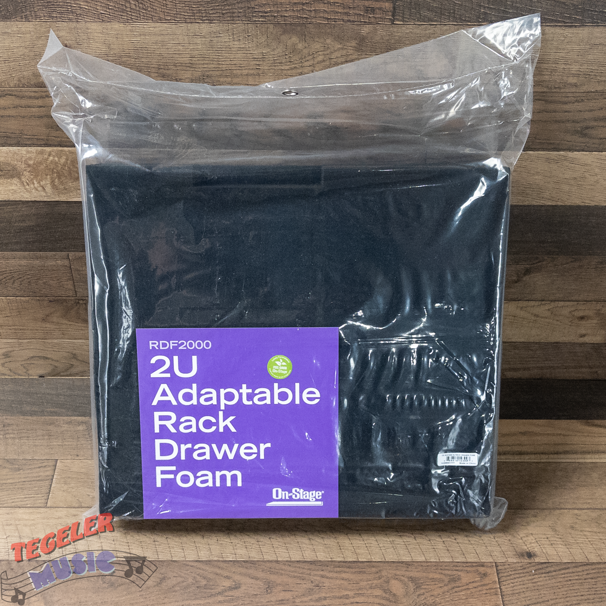 On-Stage 2U Adaptable Rack Drawer Foam (RDF2000)