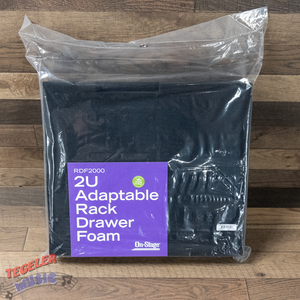 On-Stage 2U Adaptable Rack Drawer Foam (RDF2000)