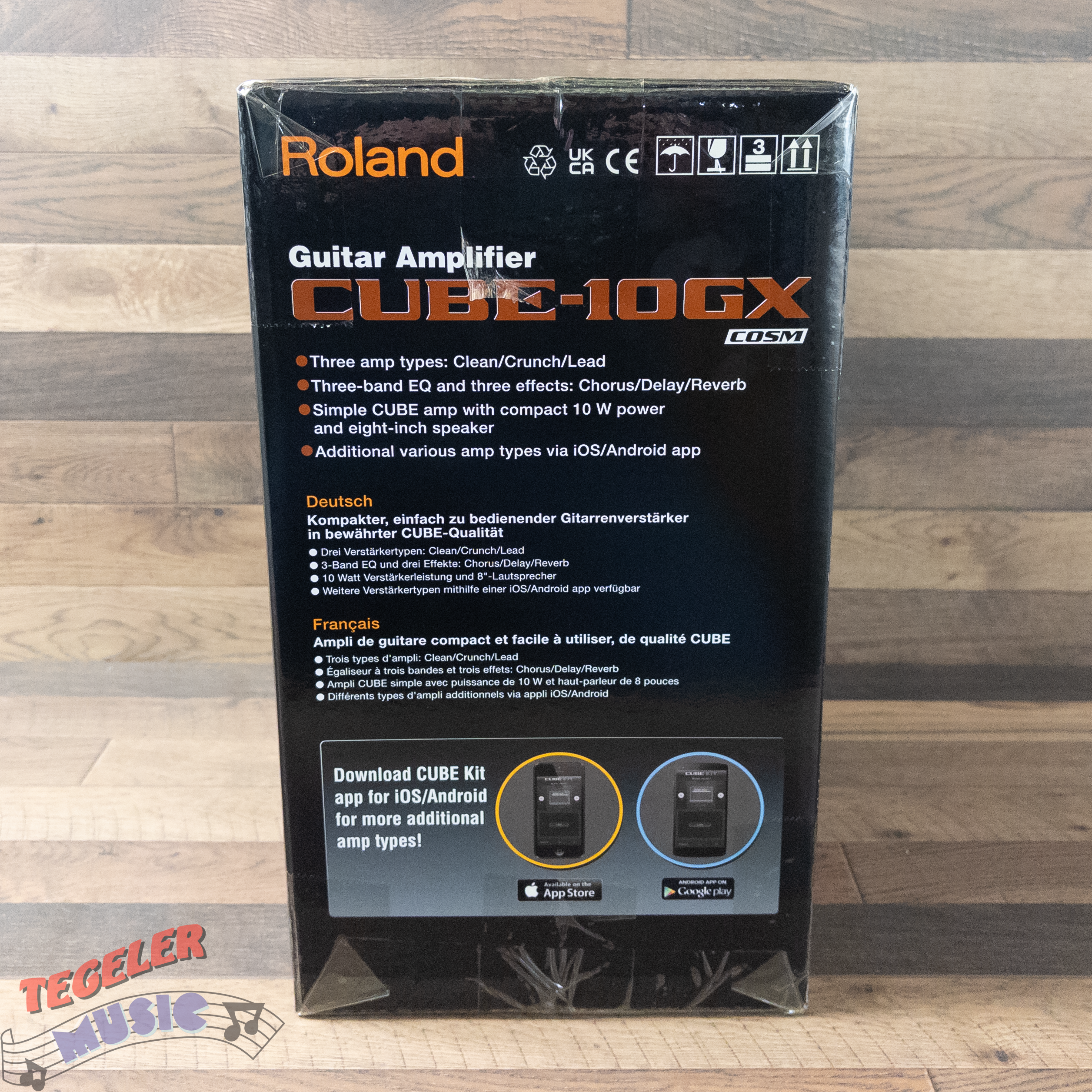 Roland CUBE-10GX 10 Watt Guitar Amplifier, w/ COSM Preset Amp Types