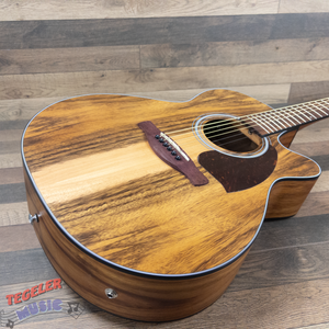 Ibanez PC50WSCE-OPB Acoustic Electric Guitar, Open Pore Finish, Brown