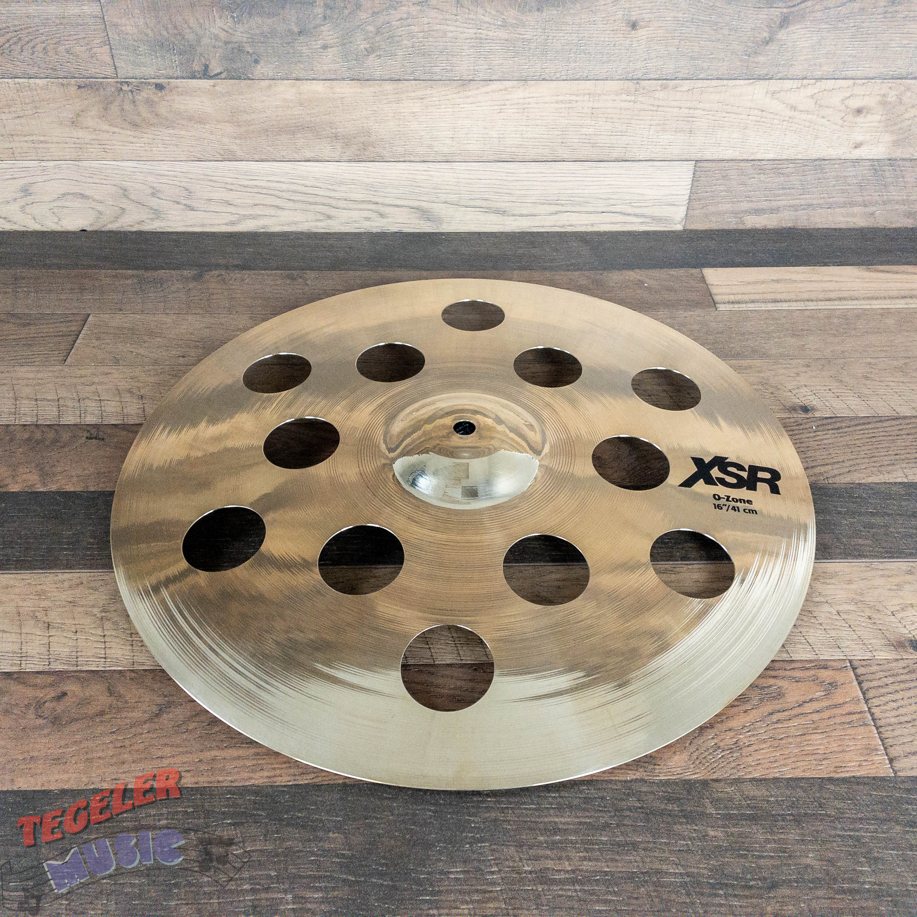 Sabian XSR 16" O-Zone Crash Cymbal XSR1600B with Brilliant Finish