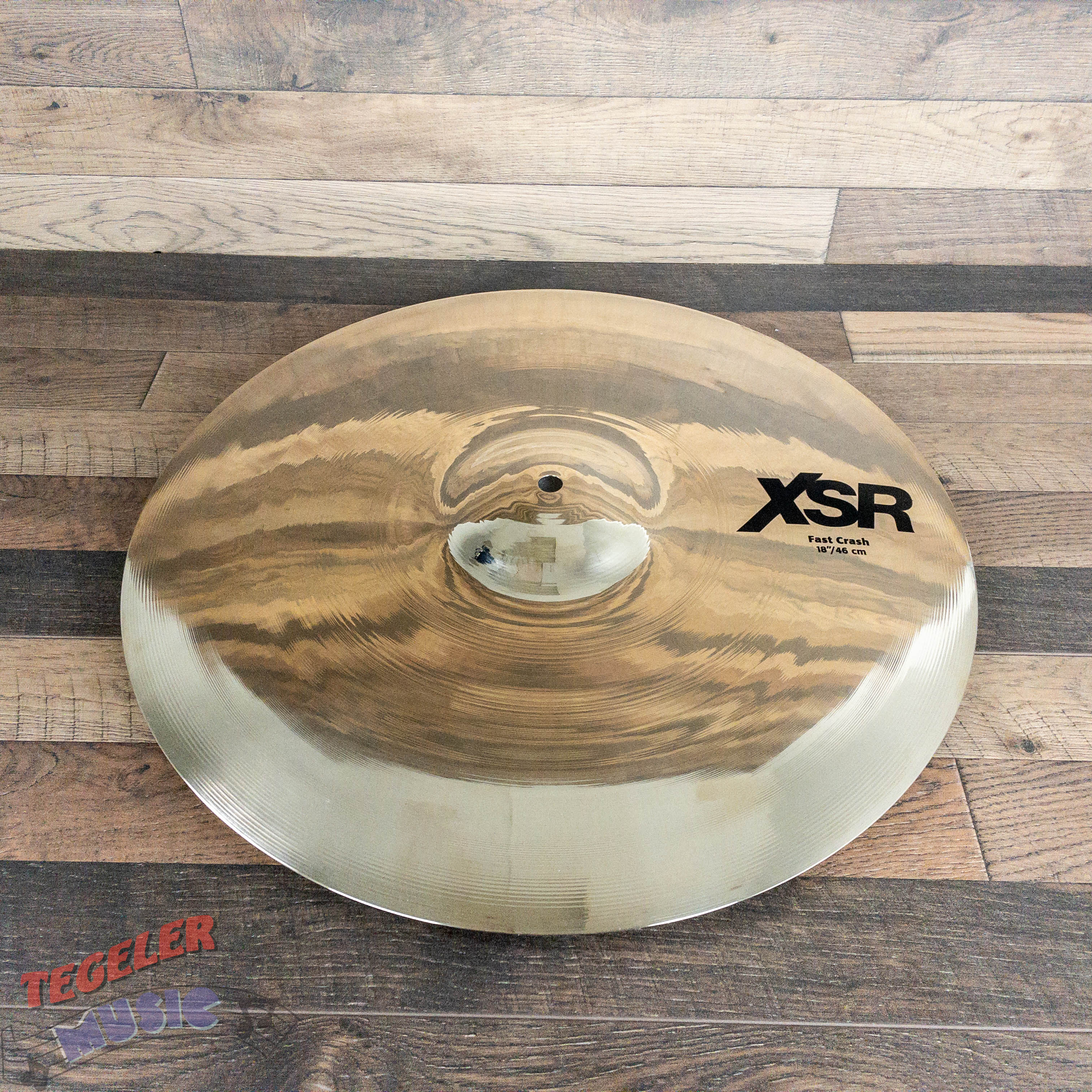 Sabian XSR 18" Fast Crash Cymbal XSR1807B with Brilliant Finish