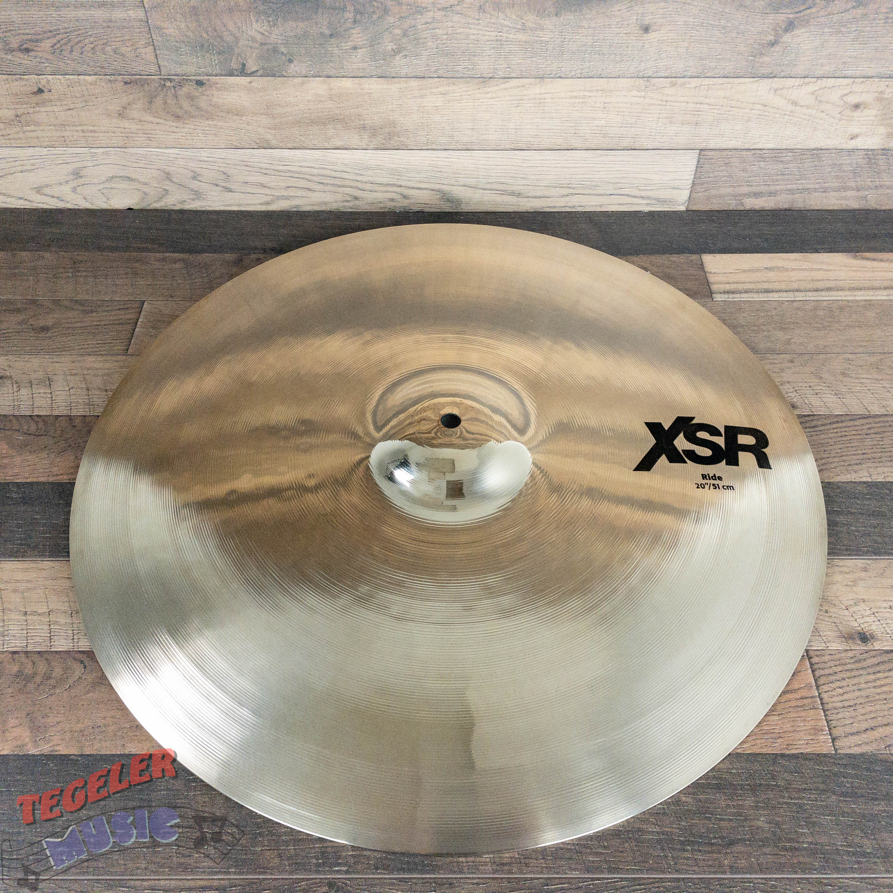 Sabian XSR 20" Ride Cymbal XSR2012B with Brilliant Finish