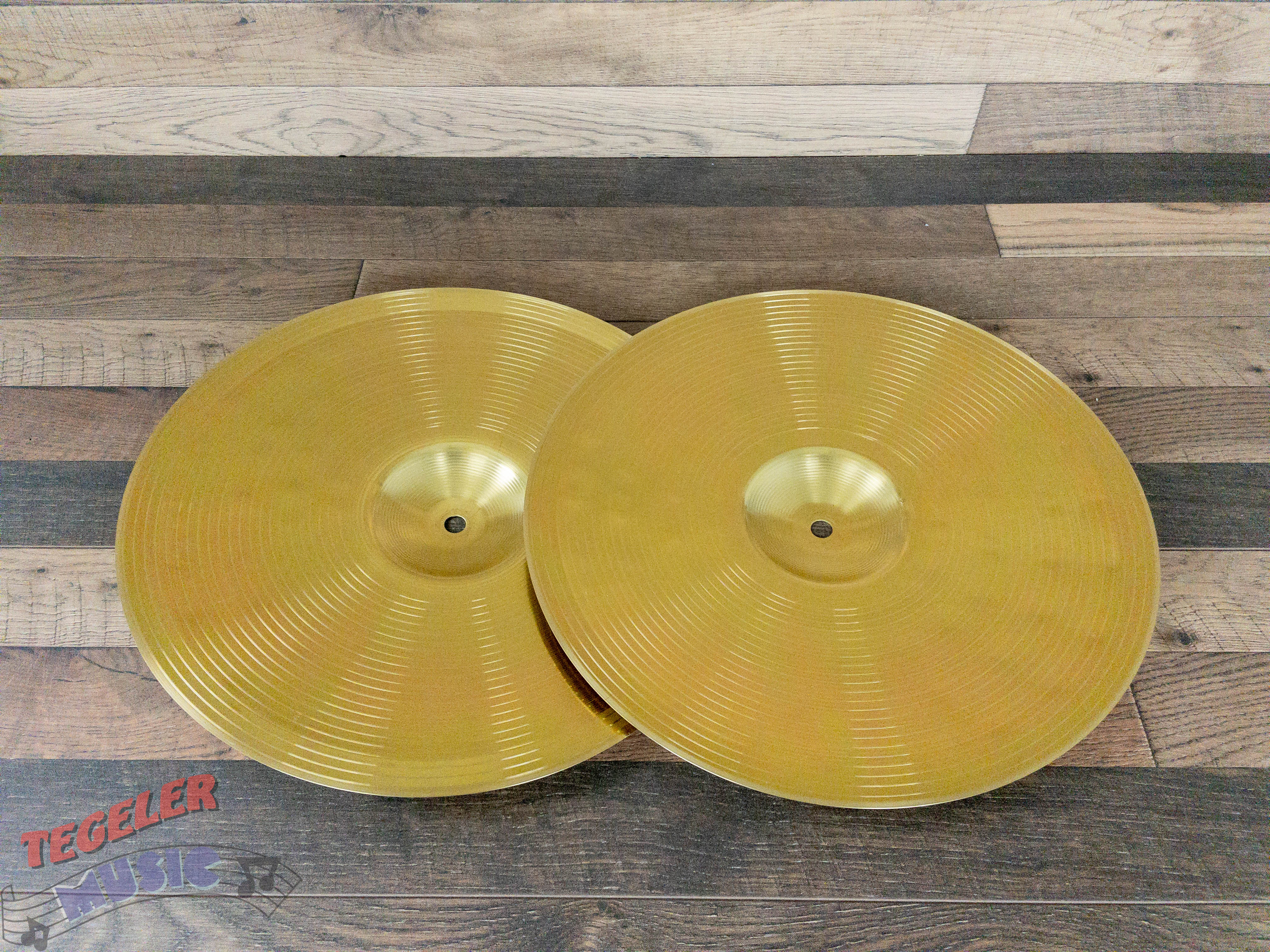 Sabian SBR 14" Hi-Hat Cymbal Pair SBR1402 Brass, Natural Finish