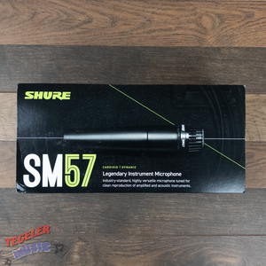 Shure SM57 Cardioid Dynamic Wired Legendary Instrument Microphone