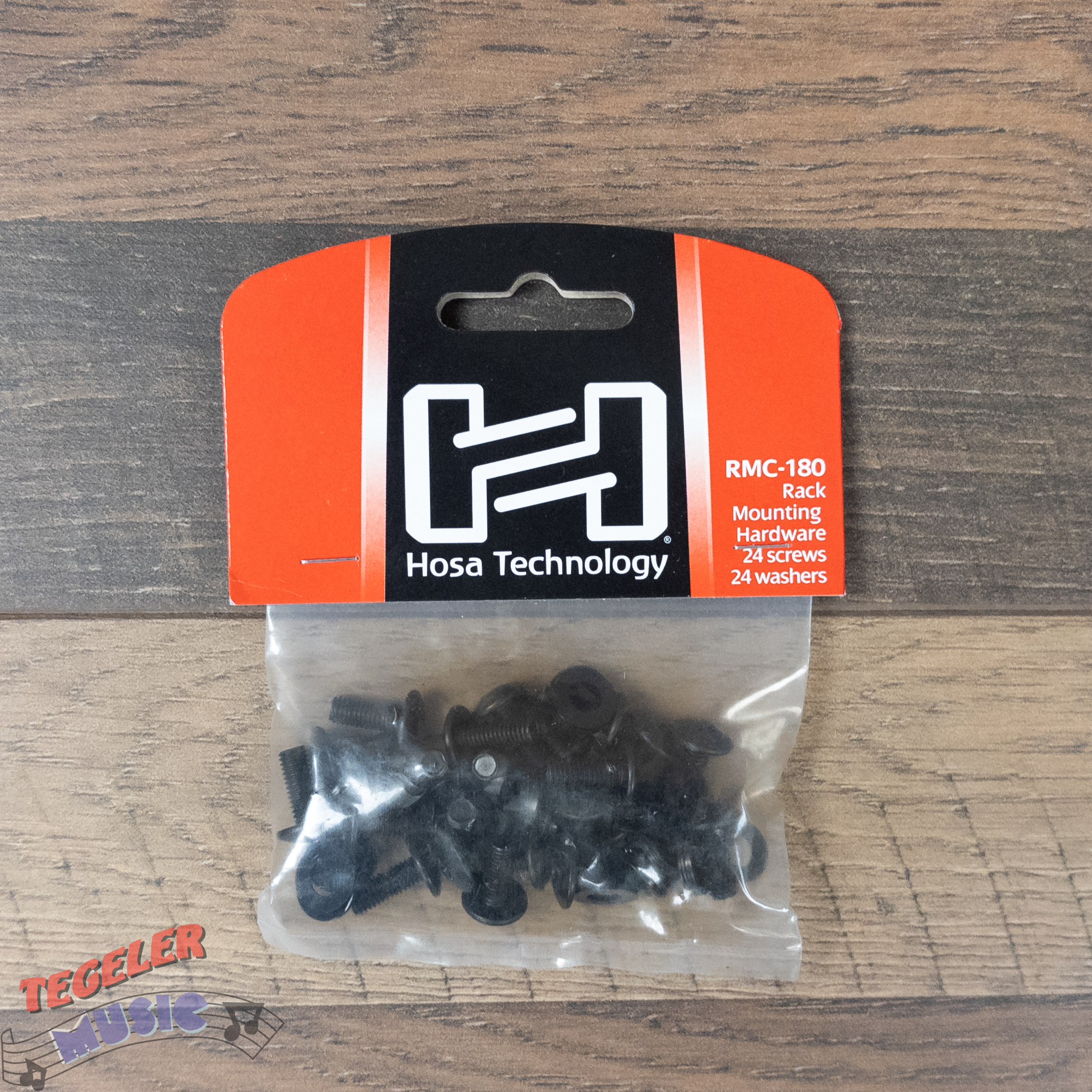 Hosa RMC-180 Rack Mounting Hardware, 24 Screws and Washers