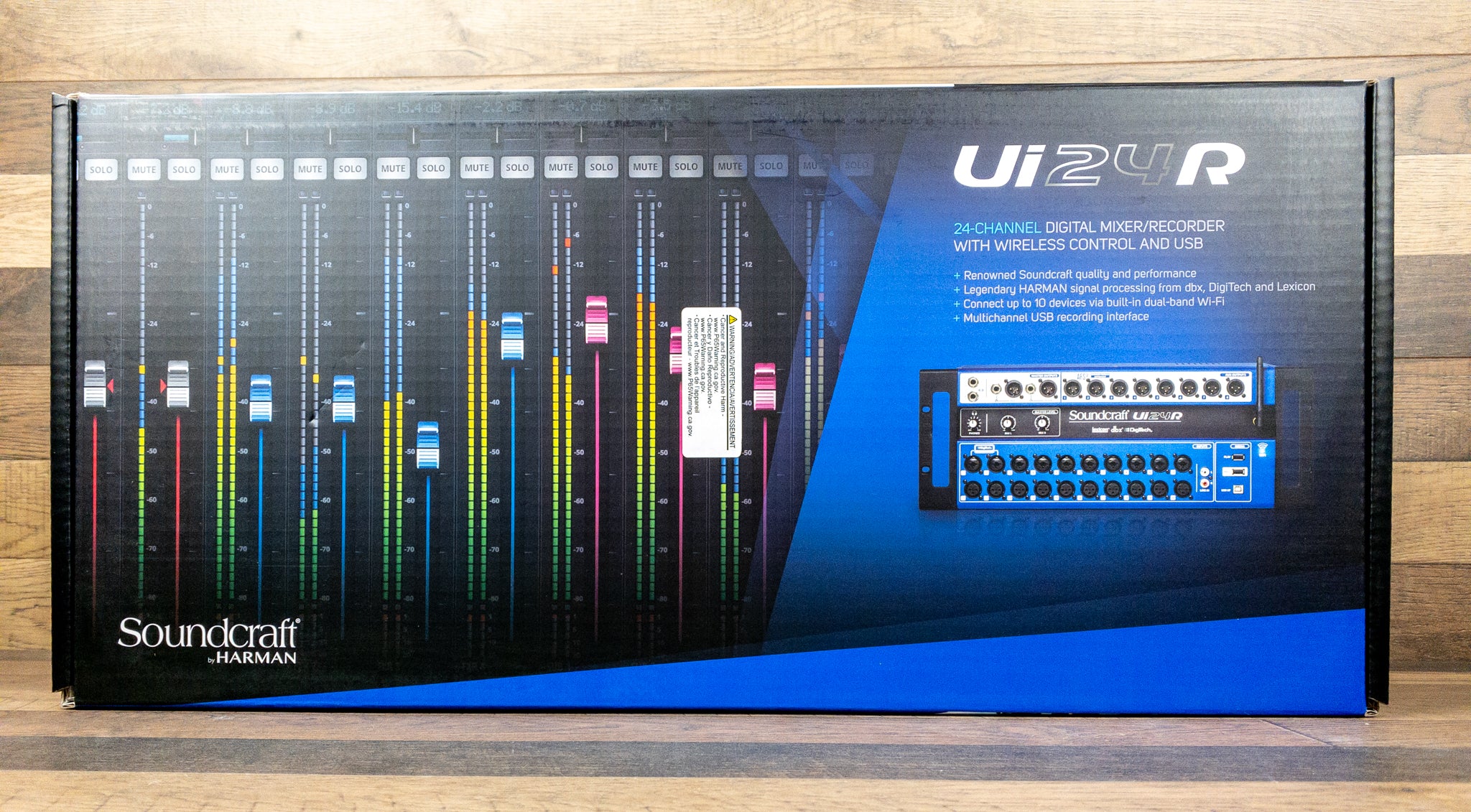 Soundcraft Ui24R 24-channel Rackmount Digital Mixer w/USB Rec & Wirele ...