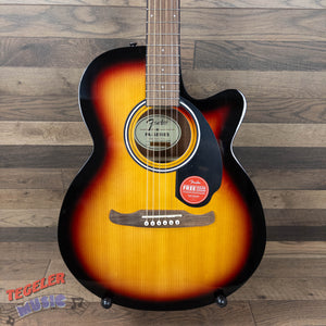 USED- Fender FA-135CE Concert Acoustic Guitar, Sunburst Finish, Fishman Pickup