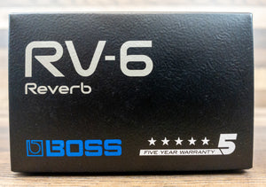 Boss RV-6 Reverb Guitar Effects Pedal