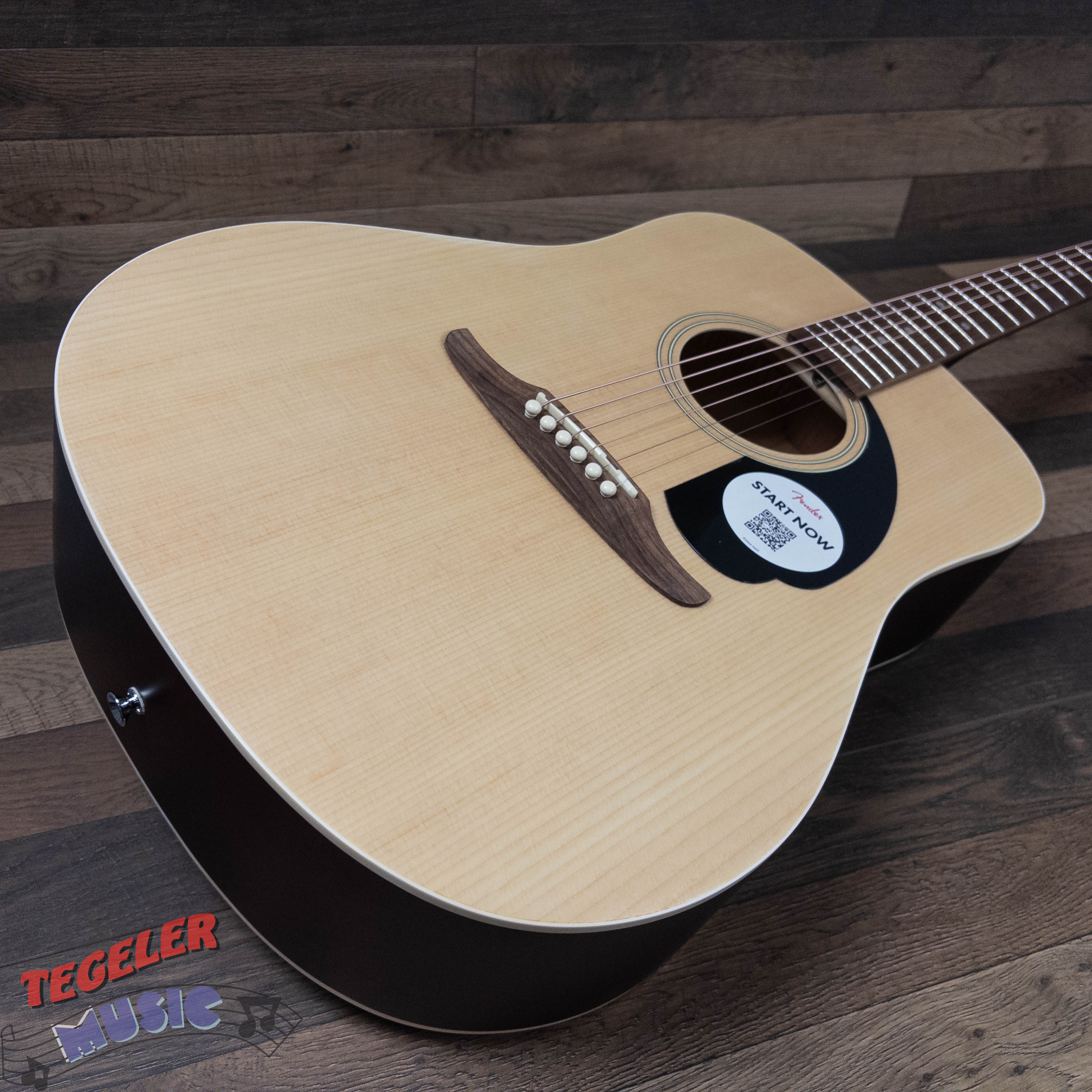 USED- Fender Redondo Acoustic Guitar, Natural Finish