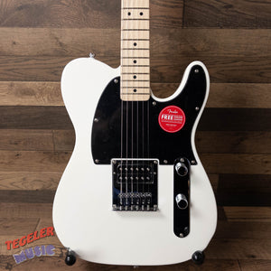 USED-Squier Sonic Esquire Electric Guitar, Arctic White Finish, Humbucker Pickup