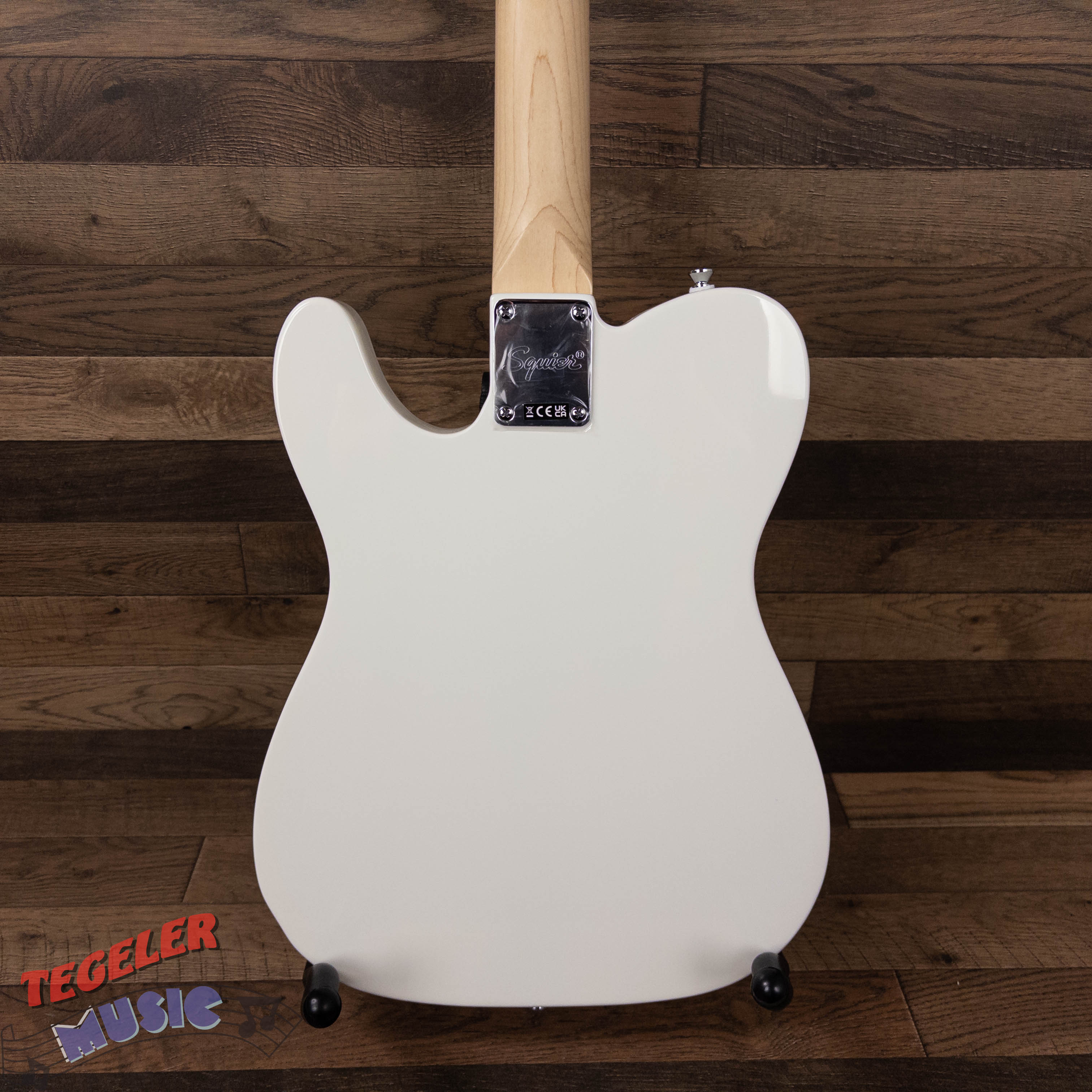 USED-Squier Sonic Esquire Electric Guitar, Arctic White Finish, Humbucker Pickup