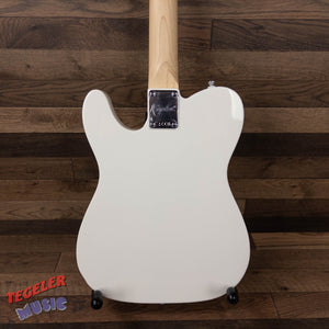 USED-Squier Sonic Esquire Electric Guitar, Arctic White Finish, Humbucker Pickup