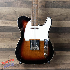 USED-Squier Classic Vibe 60's Custom Telecaster Electric Guitar, 3 Tone Sunburst