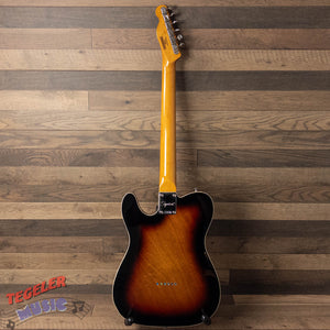 USED-Squier Classic Vibe 60's Custom Telecaster Electric Guitar, 3 Tone Sunburst