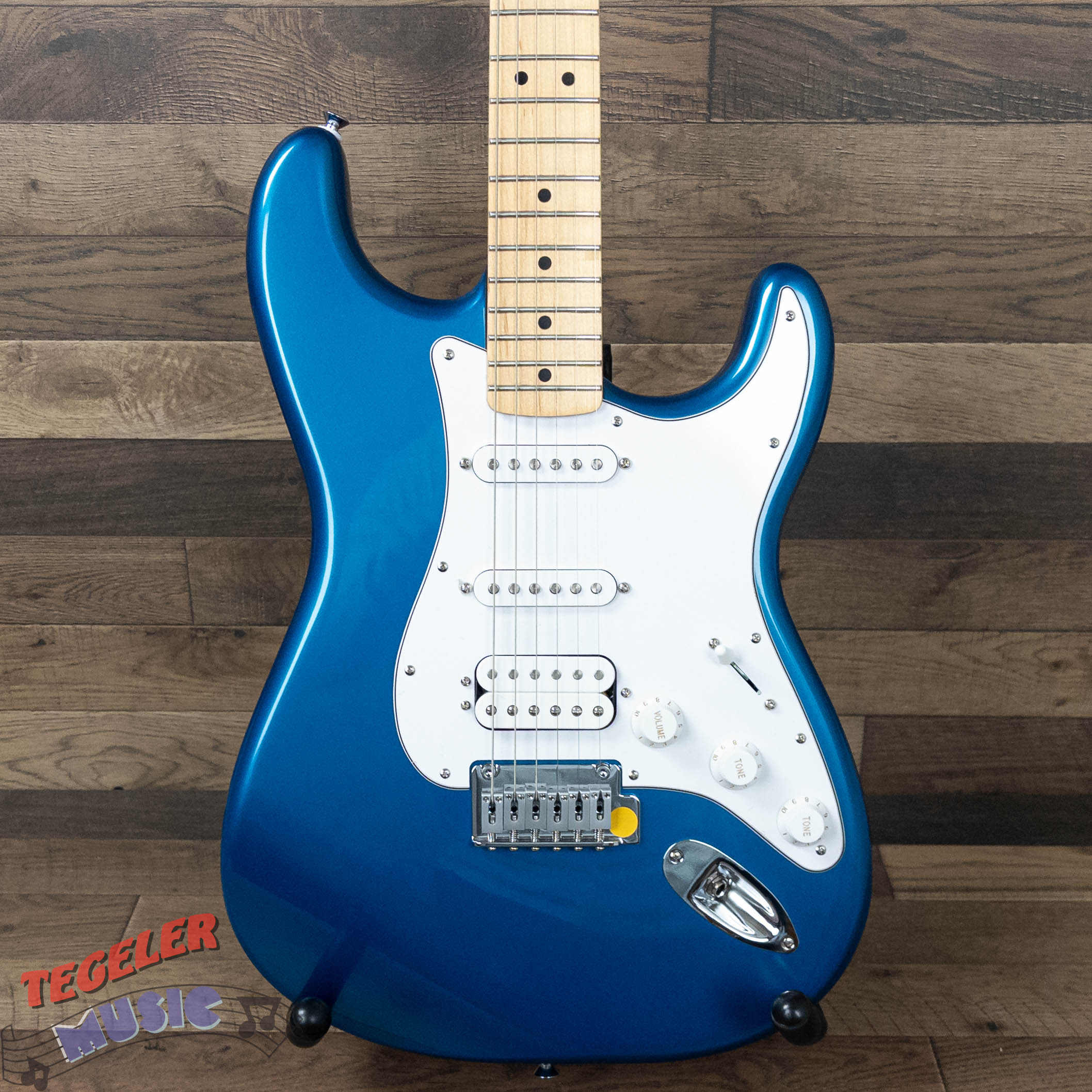 USED-Fender Standard Stratocaster HSS Pickups, Aqua Marine Metallic