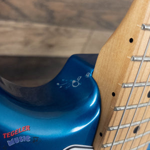 USED-Fender Standard Stratocaster HSS Pickups, Aqua Marine Metallic