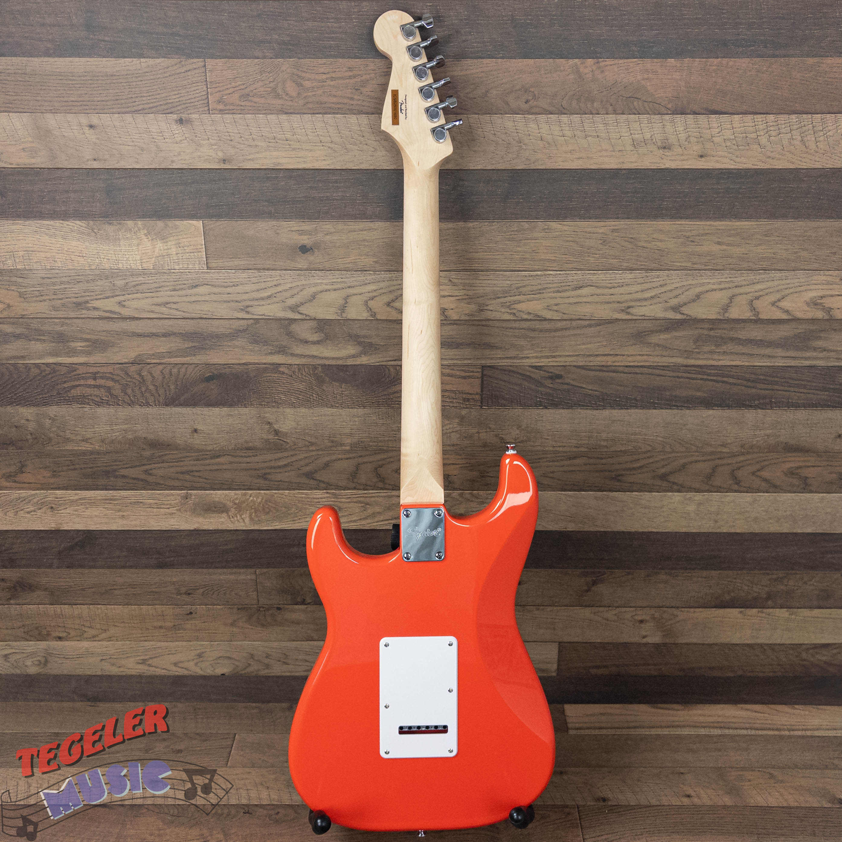 USED-Squier Sonic Stratocaster Electric Guitar, Fiesta Red Finish