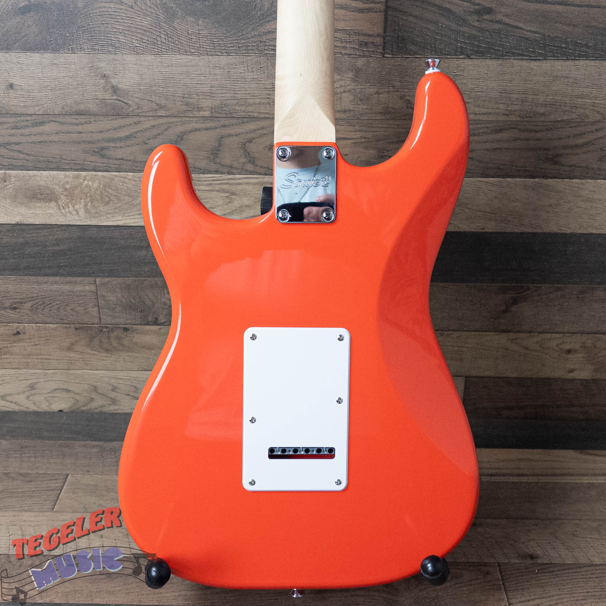 USED-Squier Sonic Stratocaster Electric Guitar, Fiesta Red Finish