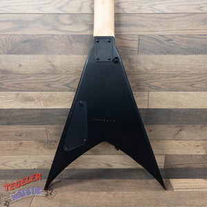 USED- Jackson JS22-V, King V Electric Guitar, Satin Black, 7 String