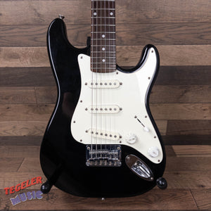 USED-Squier Stratocaster Mini, Black Finish, Shop Tested, Plays Great