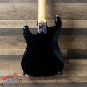 USED-Squier Stratocaster Mini, Black Finish, Shop Tested, Plays Great