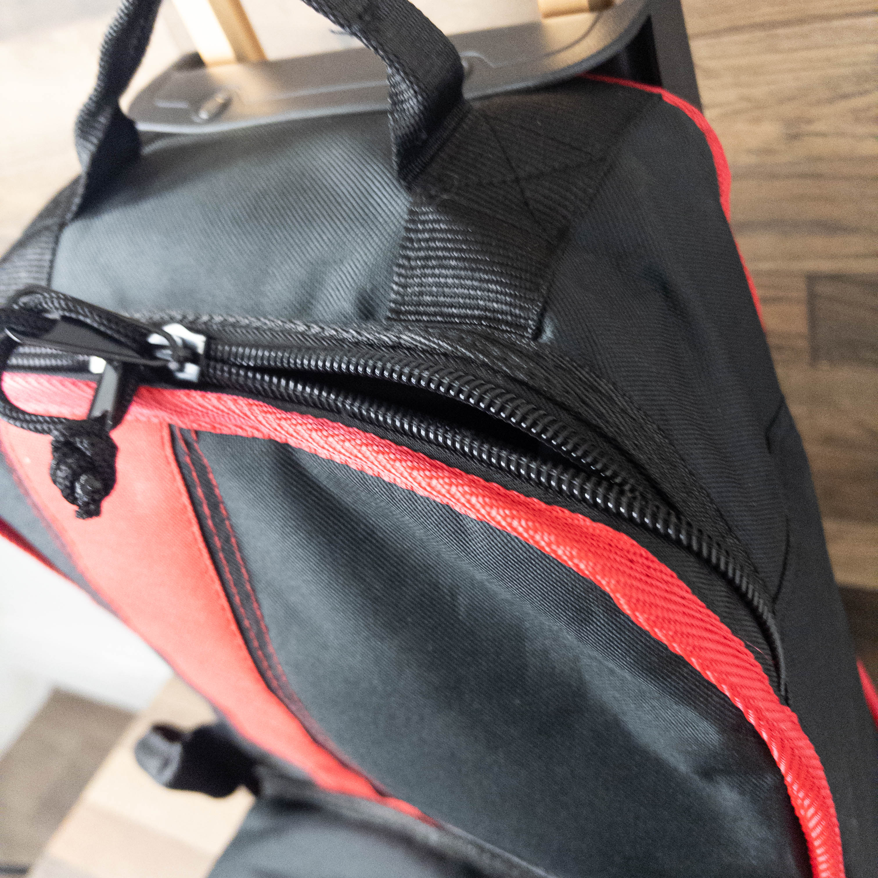 Used as Demo-Ludwig Combo Kit, LE2483RBR, Broken Zipper, Missing Practice Pad